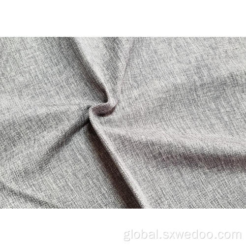 Linen Looking Fabric Textile Dyed Polyester Upolstery Sofa Linen Looking Fabric Textile Factory